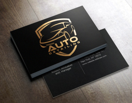 Metallic Print Business Cards