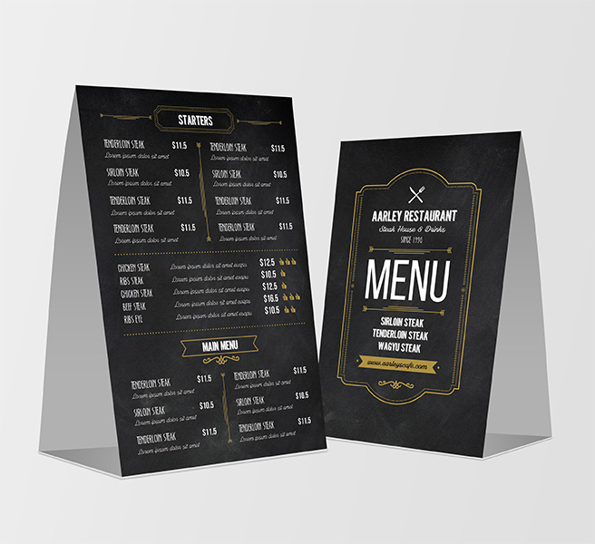 Table Tents