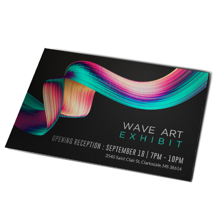 Metallic Postcards