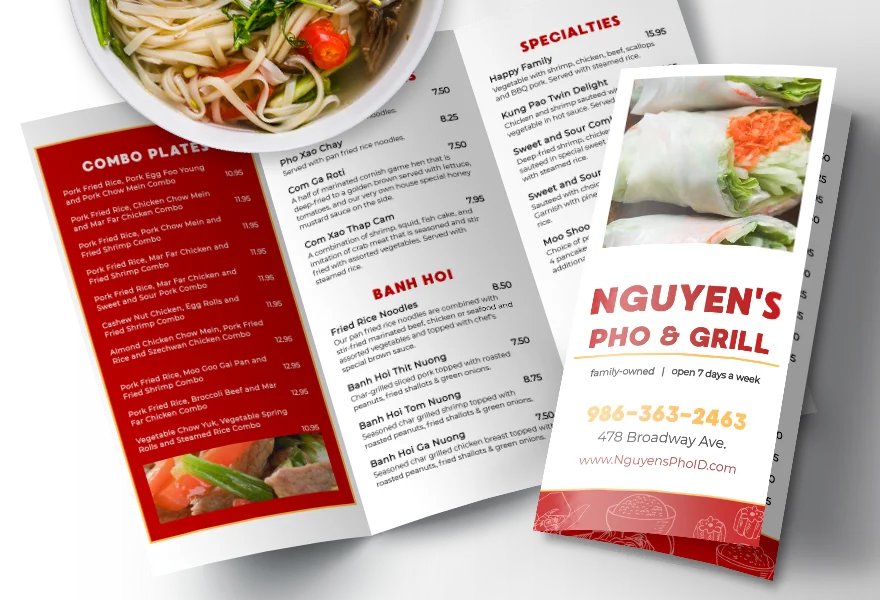 Take Out Menus