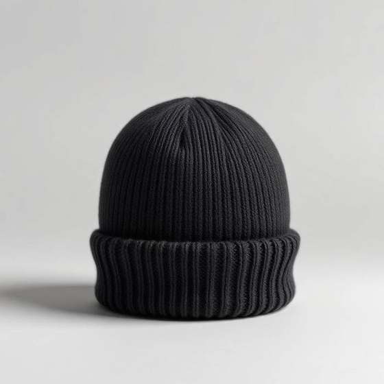 Pom-Pom Knit Beanie
