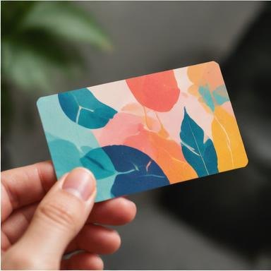 Business Card Die Cut Postcards