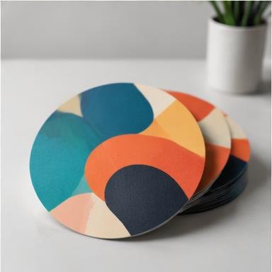 Circle Die Cut Cards