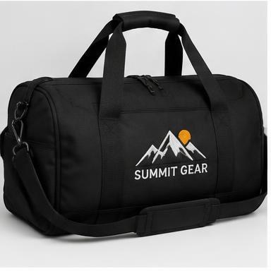 Embroidered Duffel Bag