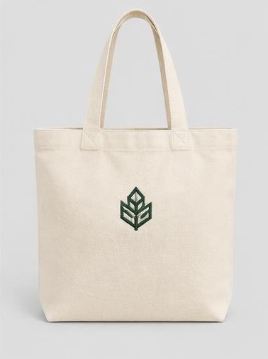 Logo Canvas Tote