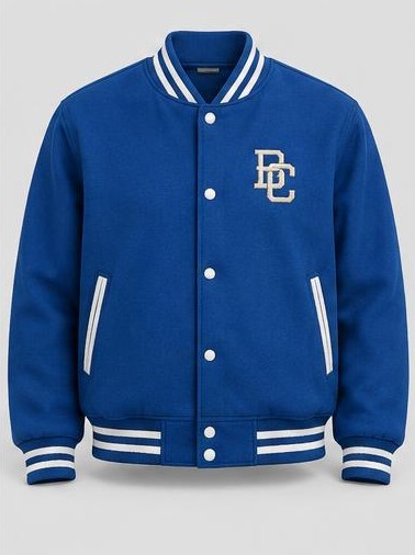 Embroidered Varsity Jacket