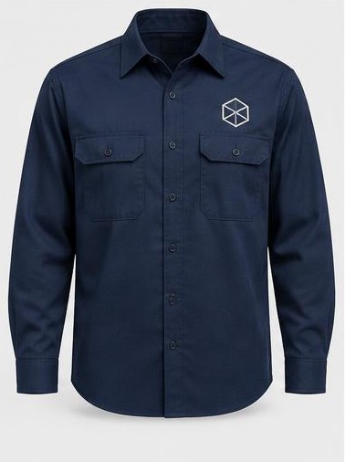 Embroidered Work Shirt