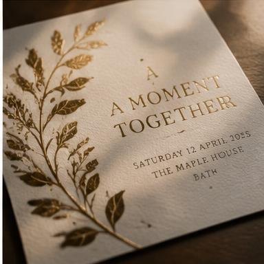 Foil Invitations