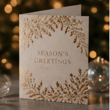 Metallic Greeting Cards