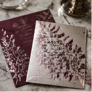 Metallic Invitations