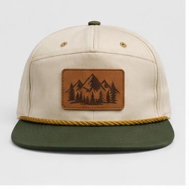 Leather Patch Hat