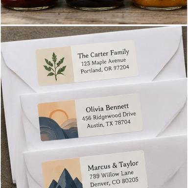 Return Address Labels