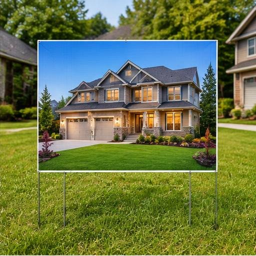 Coroplast Yard Sign